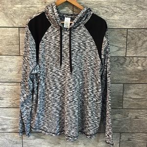 EUC Danskin Now Pullover Hoodie, Women’s, XXL, Black